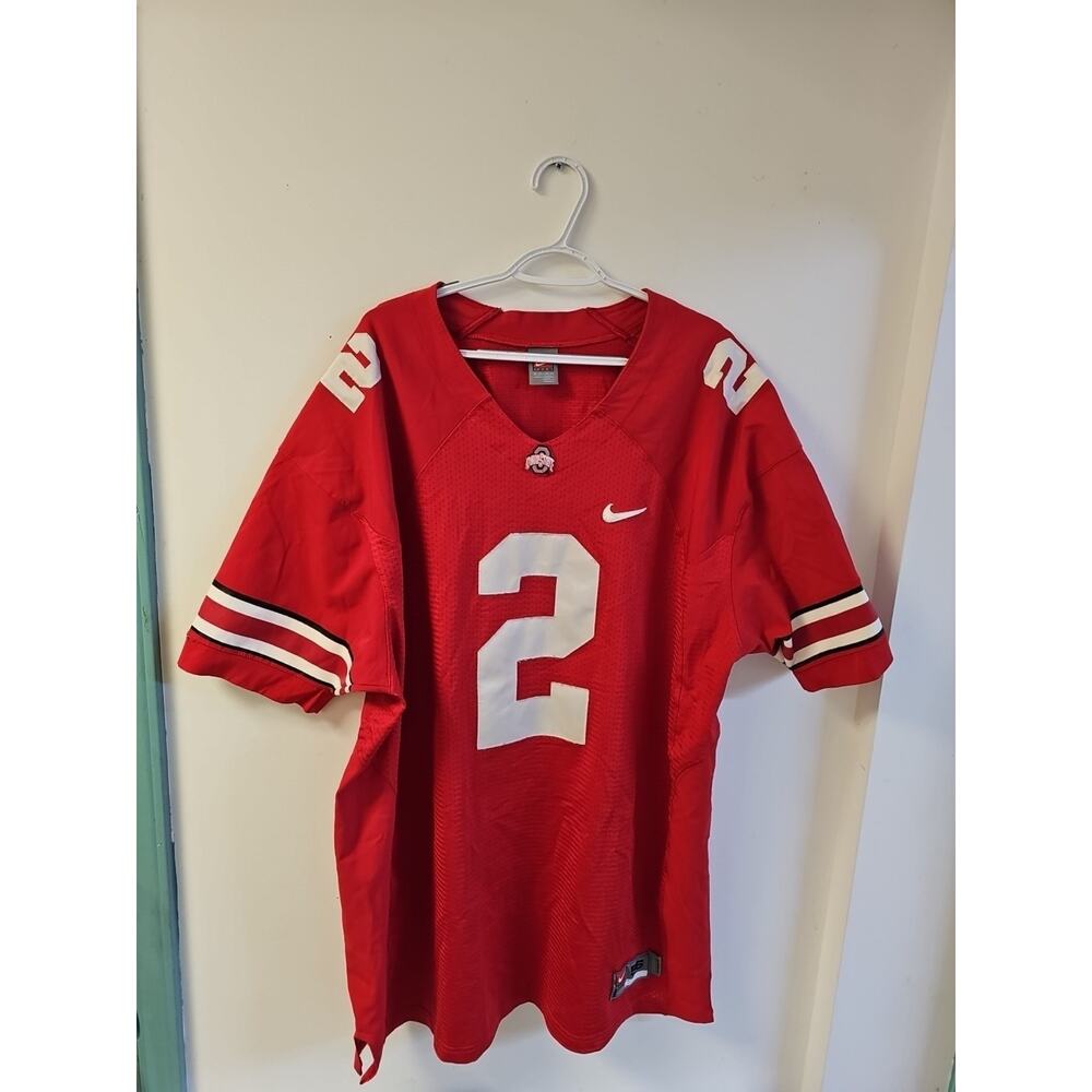 Ohio State Buckeyes Jersey Mens Sz 56 NCAA Football #2 Nike Authentic Vintage